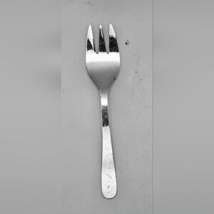 Vintage Silver Plated Flat Fork | Italian Desert Hor'deouvres | Made in Italy 5"